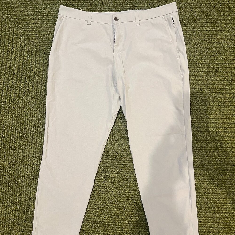 Gray Men's Lululemon Pants - Picture 1 of 2